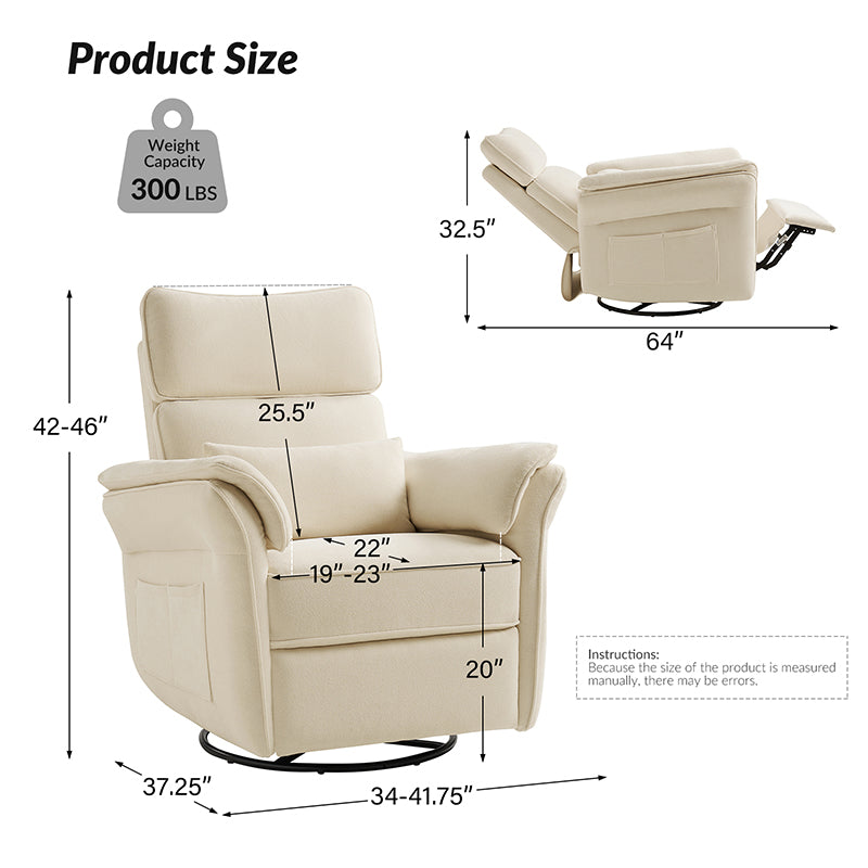 CUDDLESUPPORT ARMRESTS Nursery Power Glider